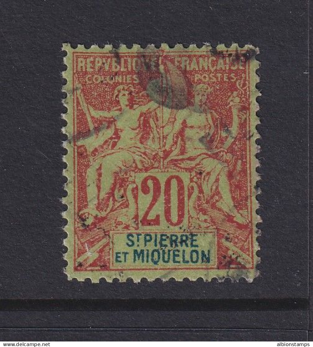 St. Pierre & Miquelon, Scott 69 (Yvert 65), Used - Used Stamps