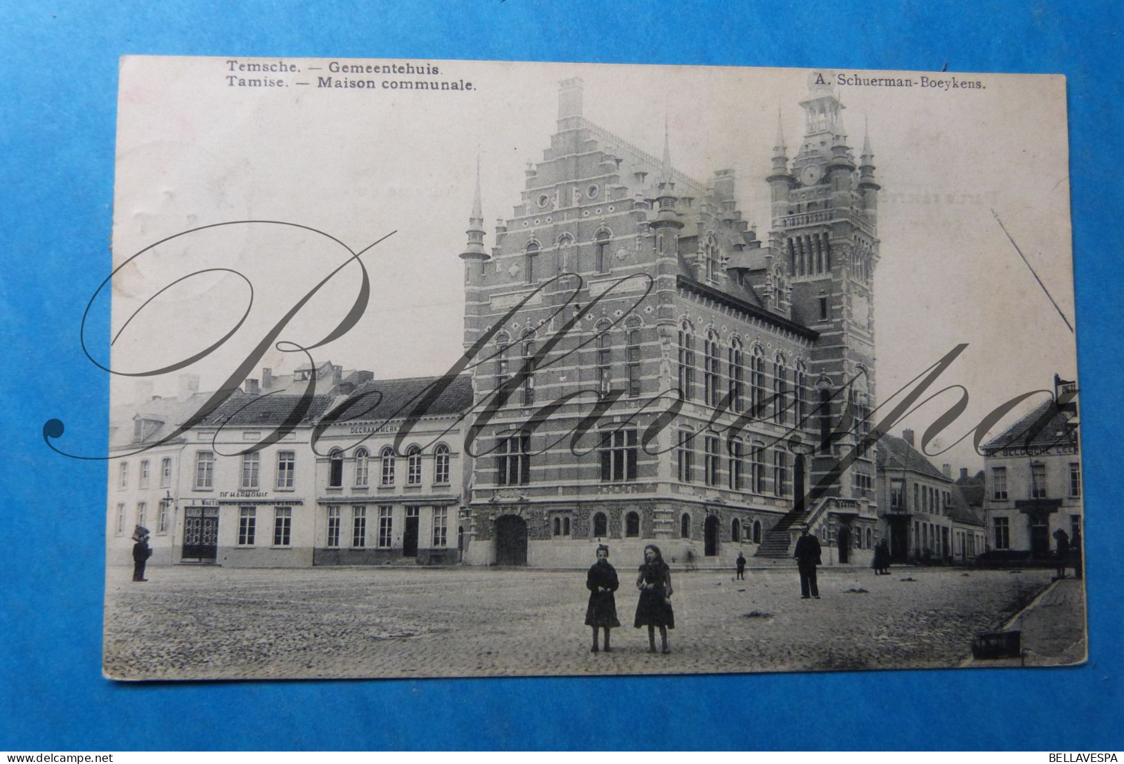 Temse  Gemeentehuis Maison Communale 1906 - Autres & Non Classés