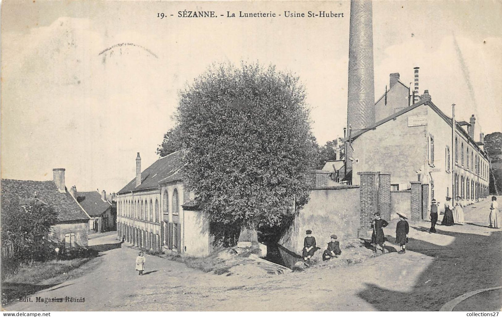 51-SEZANNE- LA LUNETTERIE USINE ST-HUBERT - Sezanne