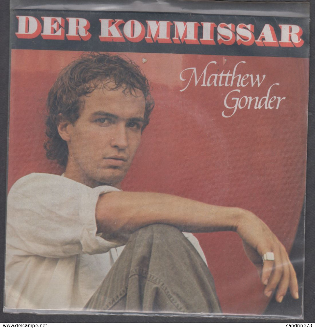 Disque Vinyle 45t - Matthew Gonder - Der Kommissar - Dance, Techno En House