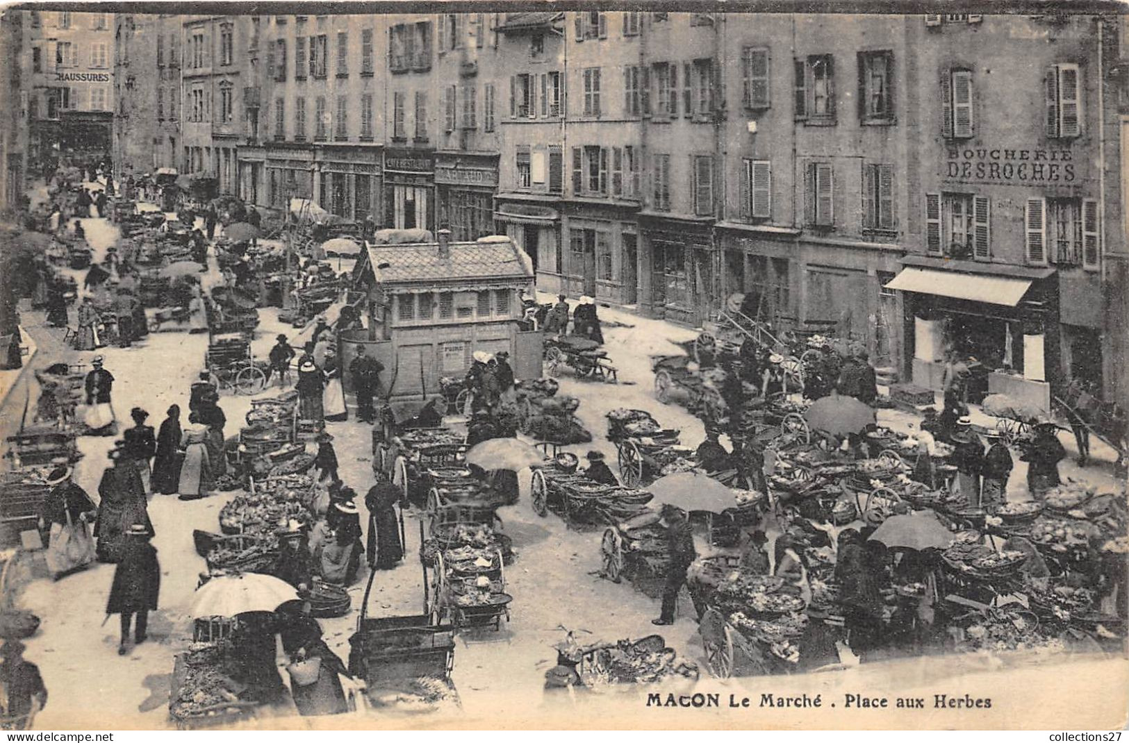 71-MACON- LE MARCHE PLACE AUX HERBES - Macon