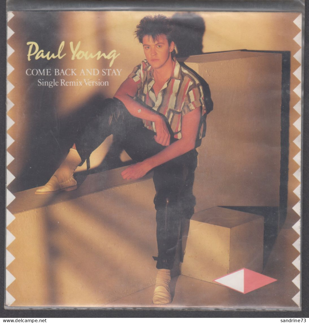 Disque Vinyle 45t - Paul Young - Come Back And Stay - Dance, Techno En House