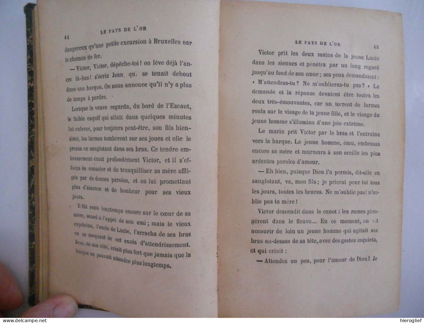 LE PAYS DE L'OR Par Henri Conscience - Oeuvres Complètes / Paris Calmann-lévy / Hendrik Antwerpen - Belgische Schrijvers