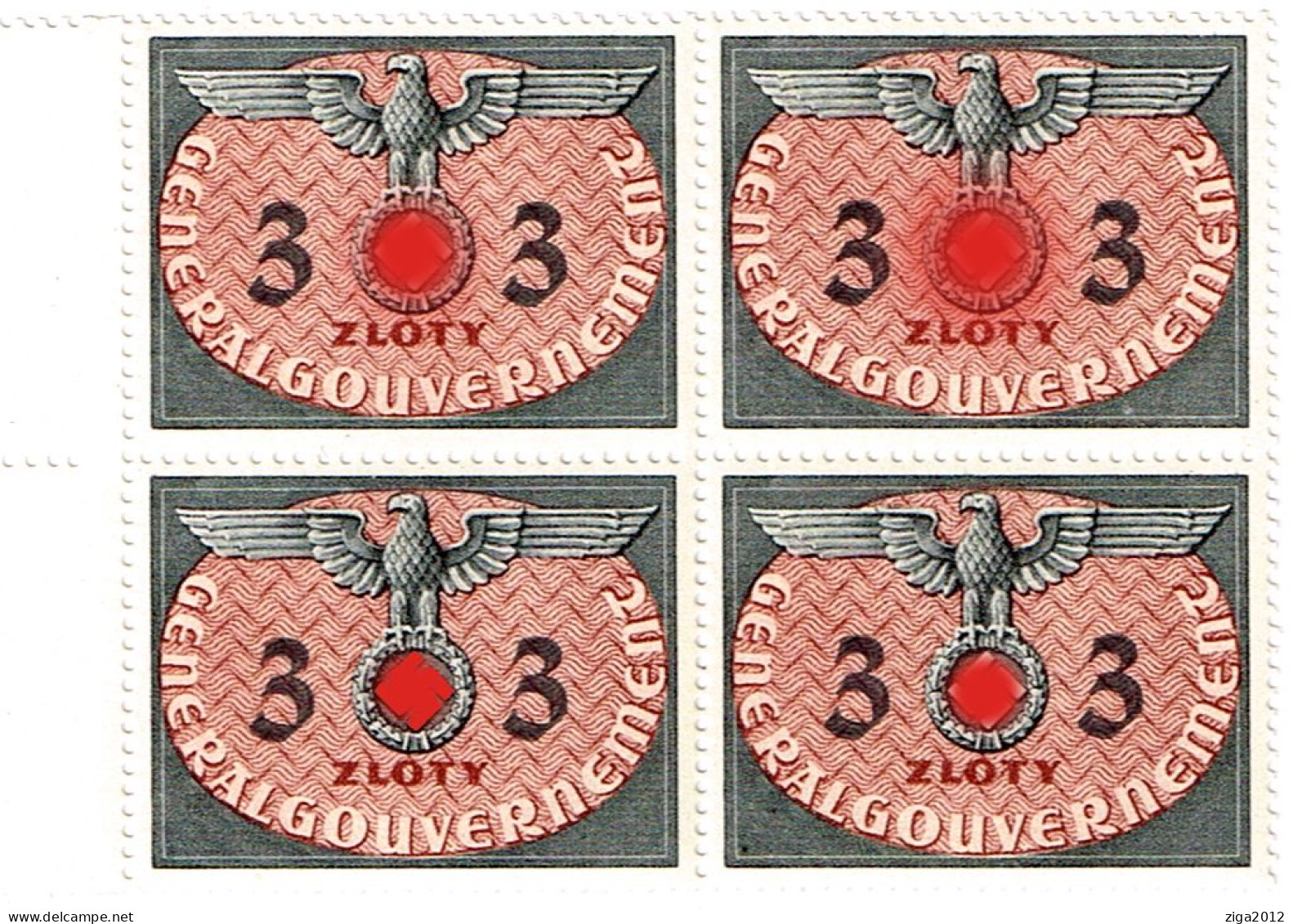 POLONIA 1940/1943 GOVERNO GENERALE TEDESCO - Gouvernement Général