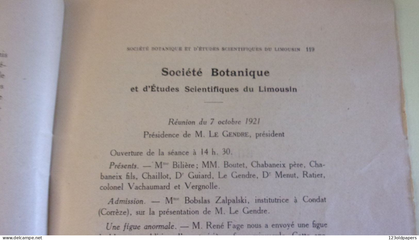 LIMOUSIN 1921 REVUE SCIENTIFIQUE  LOYS GUYON HISTOIRE DE LOUP NE A DOLE FIXE A UZERCHE CHATEAU NAUCHE VIGEOIS CORREZE - Limousin