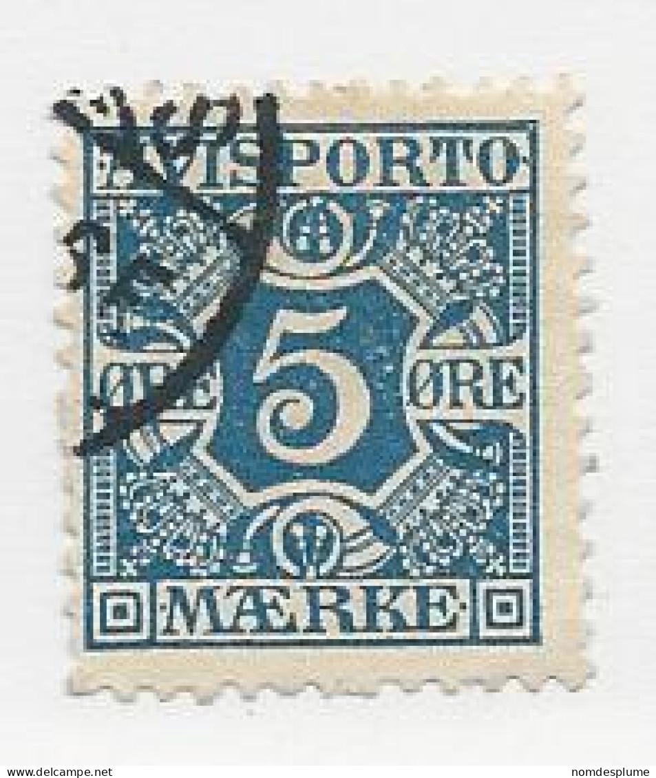 23955 ) Denmark 1907 Perforation 13 - Gebruikt