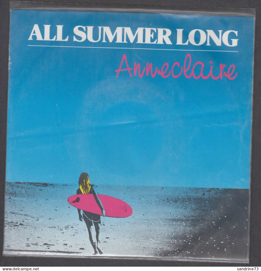 Disque Vinyle 45t - Anne Claire - All Summer Long - Dance, Techno En House