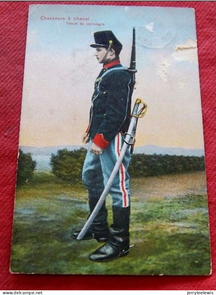 MILITARIA - Chasseurs à Cheval - Tenue De Campagne    - - Uniformes