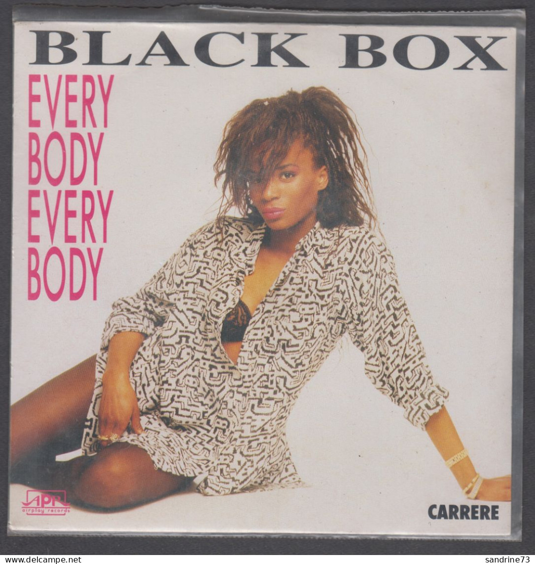 Disque Vinyle 45t - Black Box - Every Body, Every Body - Dance, Techno En House