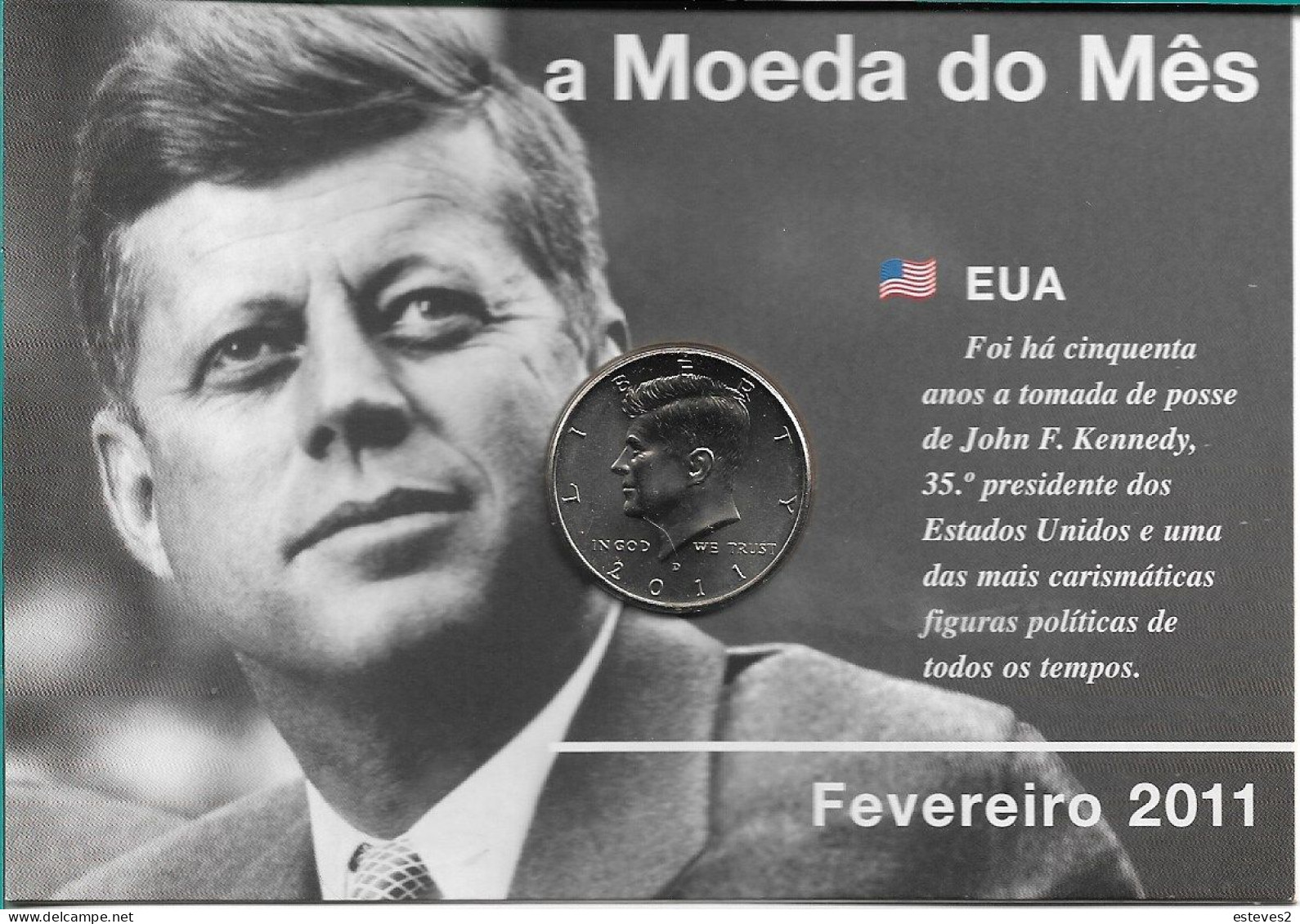 United States , 2011 , Half Dollar , Kennedy , UNC - 1964-…: Kennedy
