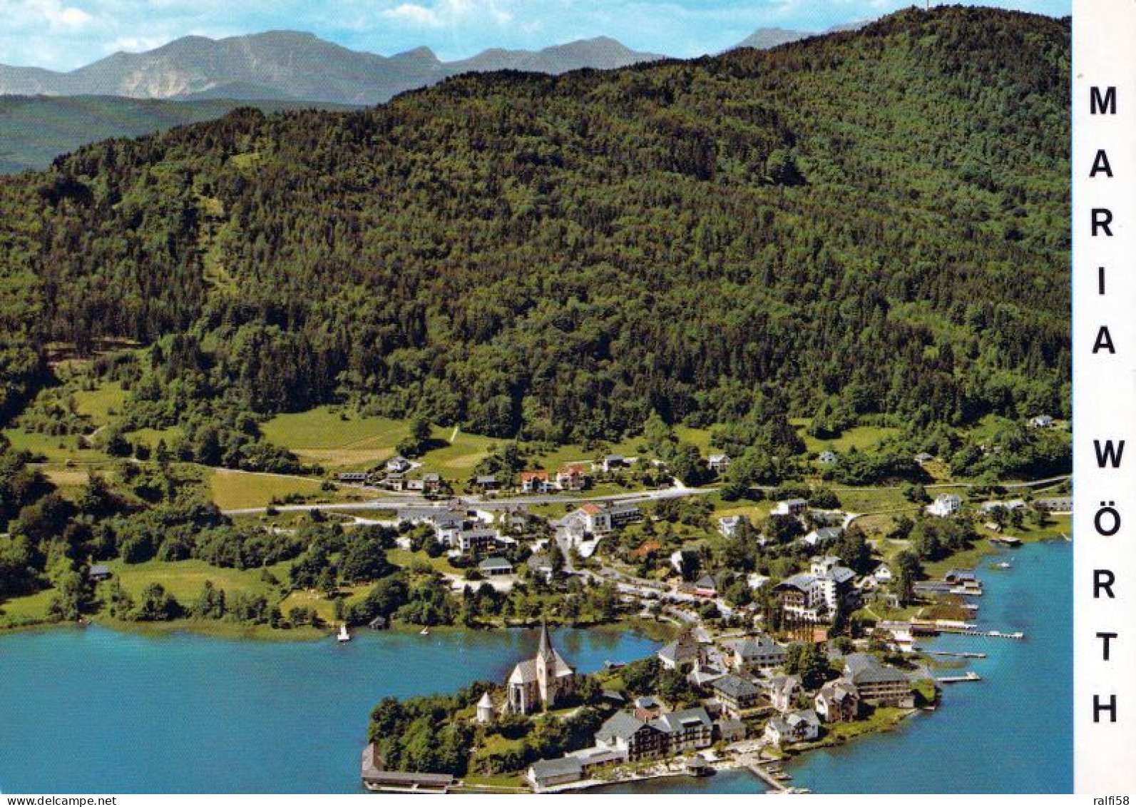 3 AK Österreich - Kärnten * Blick Auf Die Kirchenanlage Maria Wörth Auf Einer Halbinsel Am Wörther See * - Maria Wörth