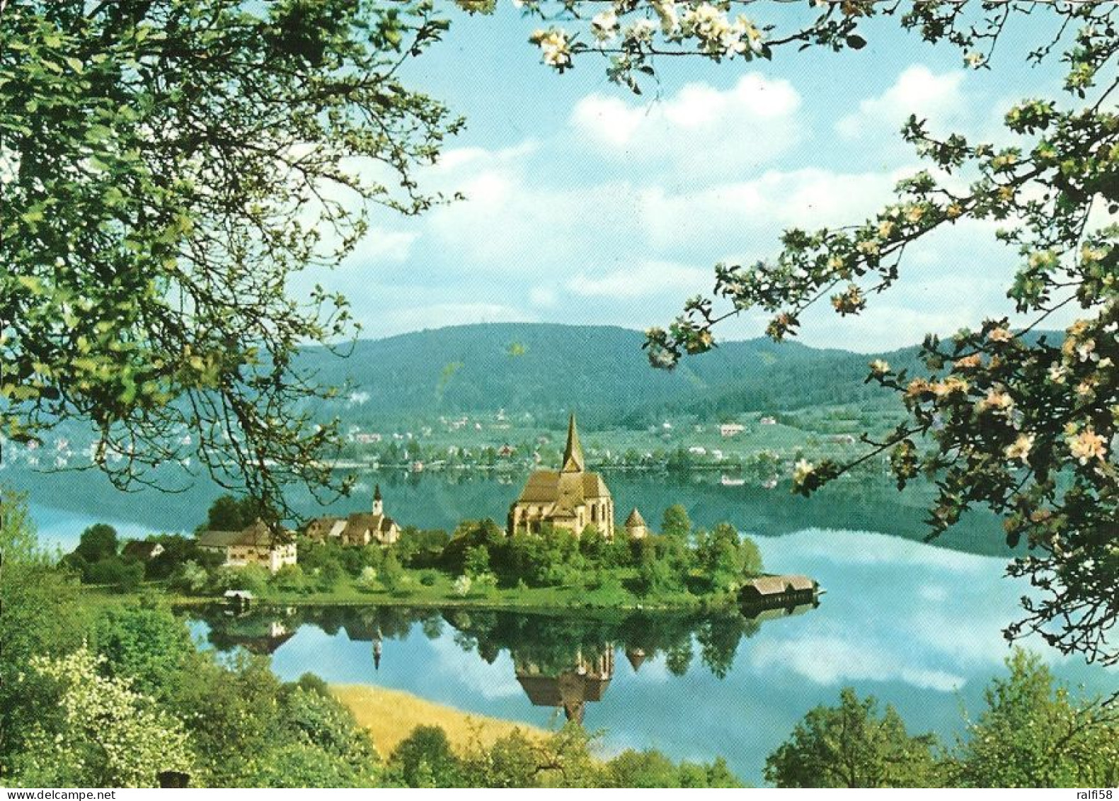 3 AK Österreich - Kärnten * Blick Auf Die Kirchenanlage Maria Wörth Auf Einer Halbinsel Am Wörther See * - Maria Wörth