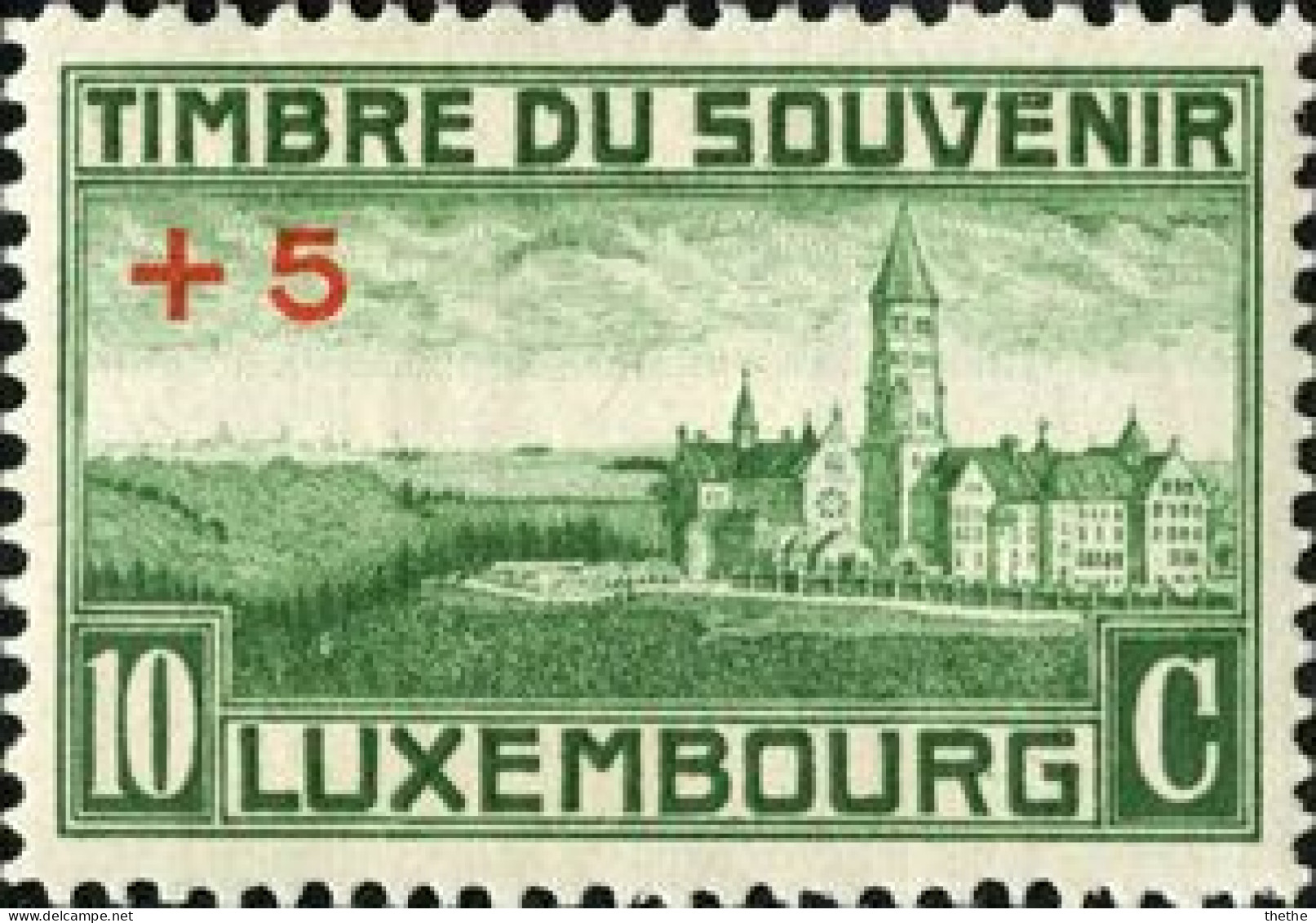 LUXEMBOURG - Monastère De Clervaux - 1907-24 Ecusson