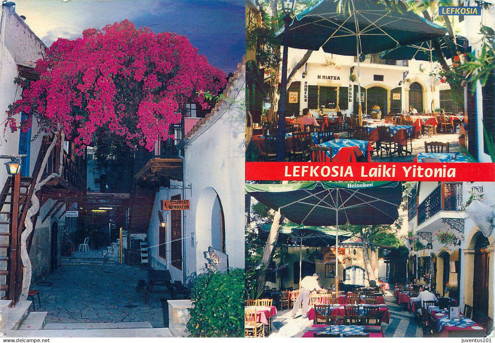 CPSM Lefkosia Laiki Yitonia-Multivues-Beau Timbre    L2340 - Chypre