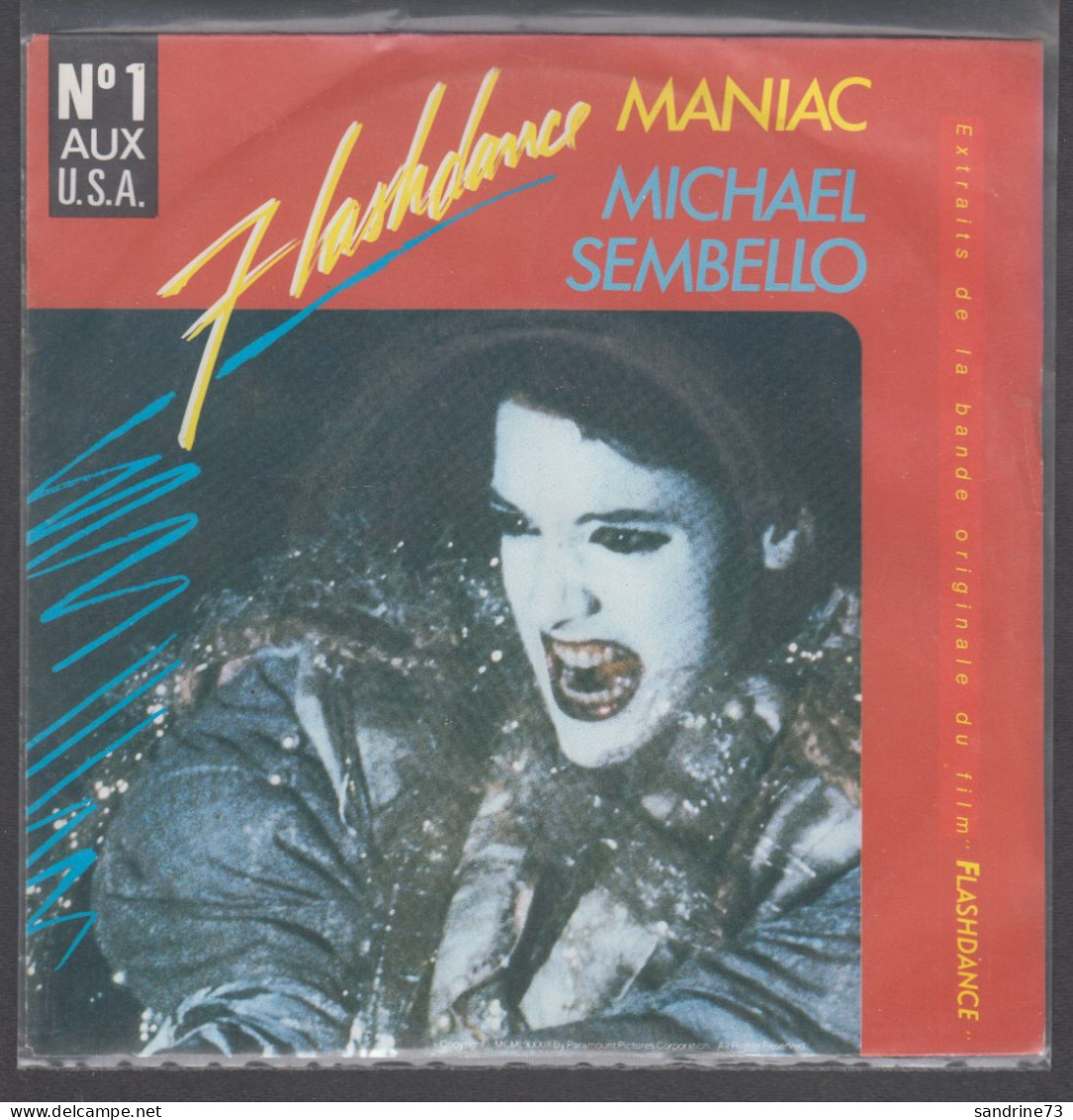 Disque Vinyle 45t - Michael Sembello - Maniac - Dance, Techno En House