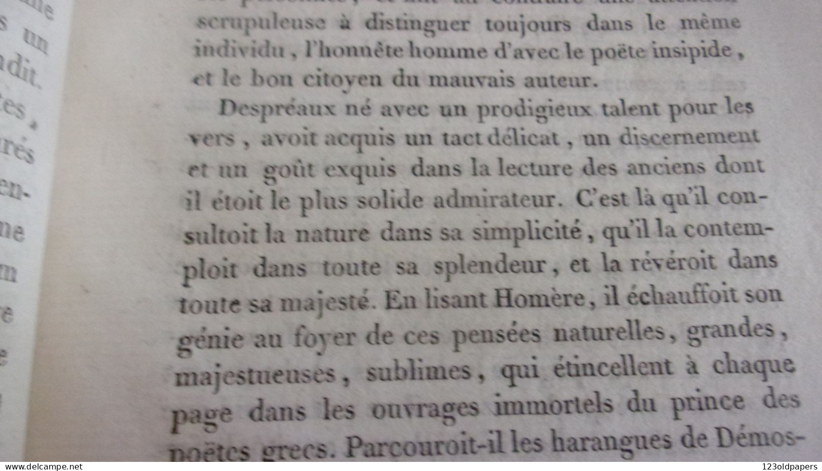 AN XIII 1805 PAR J S QUESNE ELOGE DE NICOLAS BOILEAU DESPREAUX MEMOIRE QUI A CONCOURU AU PRIX D ELOQUENCE EN FRIMAIRE AN - 1801-1900