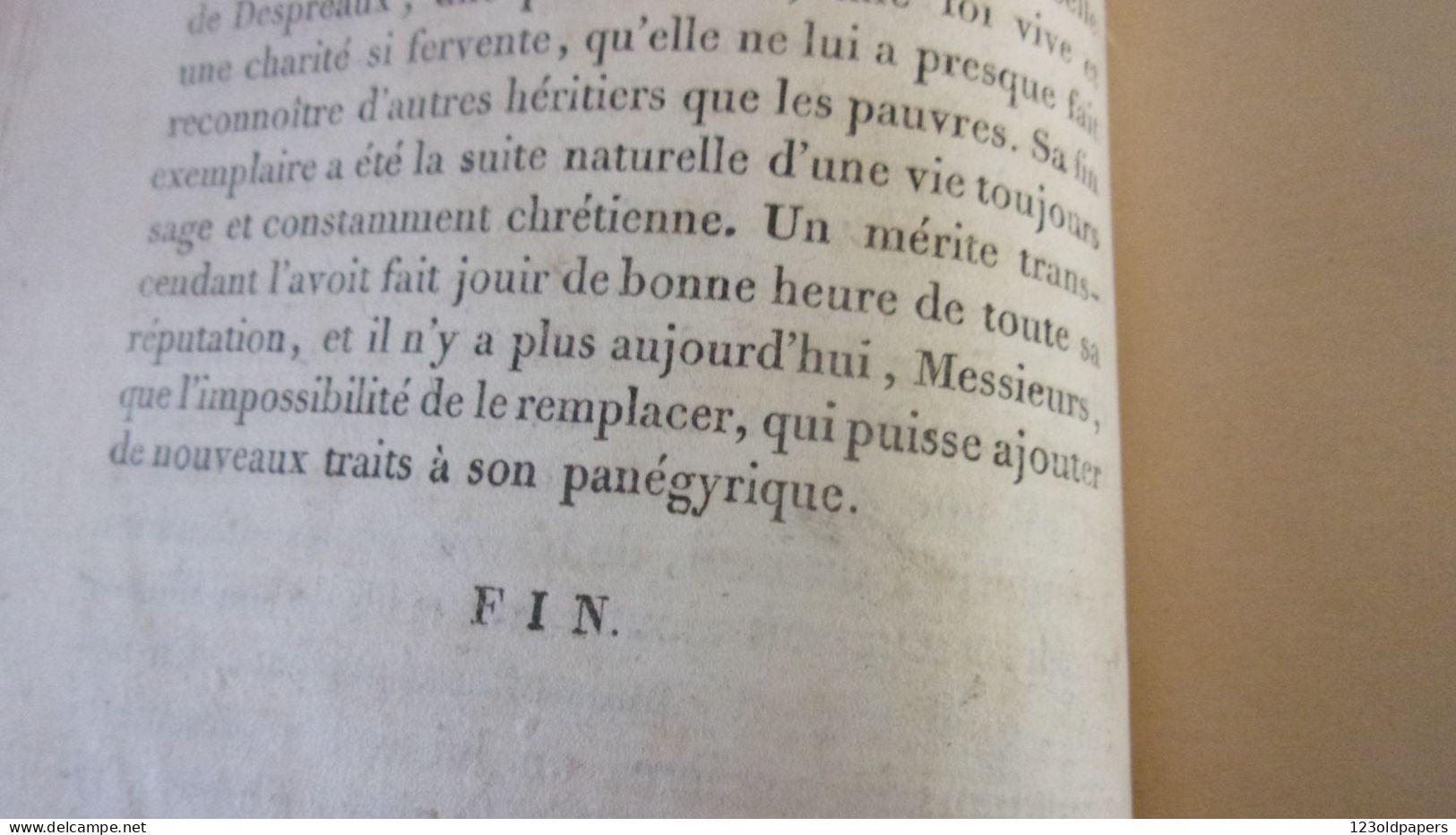 AN XIII 1805 PAR J S QUESNE ELOGE DE NICOLAS BOILEAU DESPREAUX MEMOIRE QUI A CONCOURU AU PRIX D ELOQUENCE EN FRIMAIRE AN