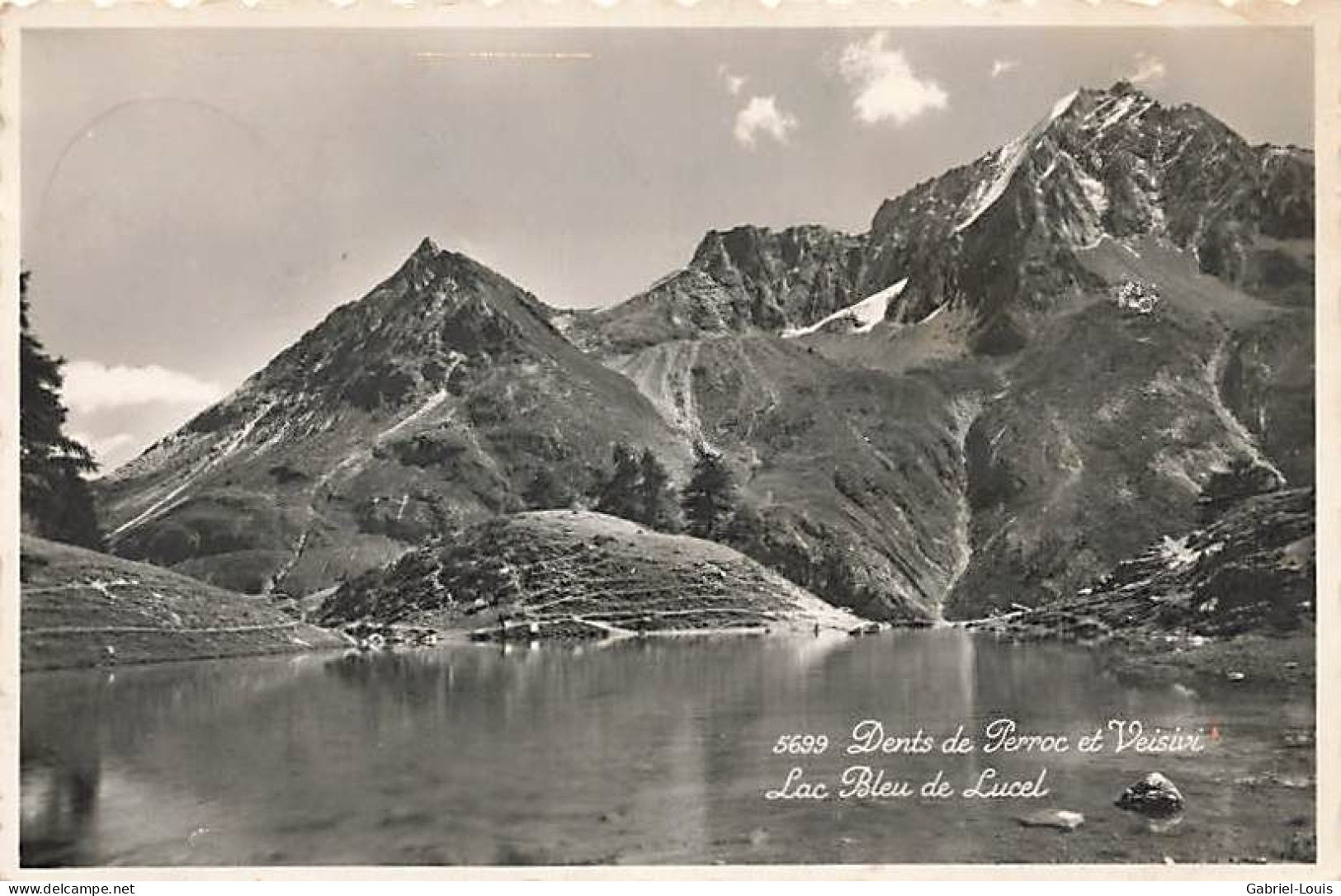 Dent De Perroc Et Veisivi Lac Bleu De Lucel - Saint-Luc