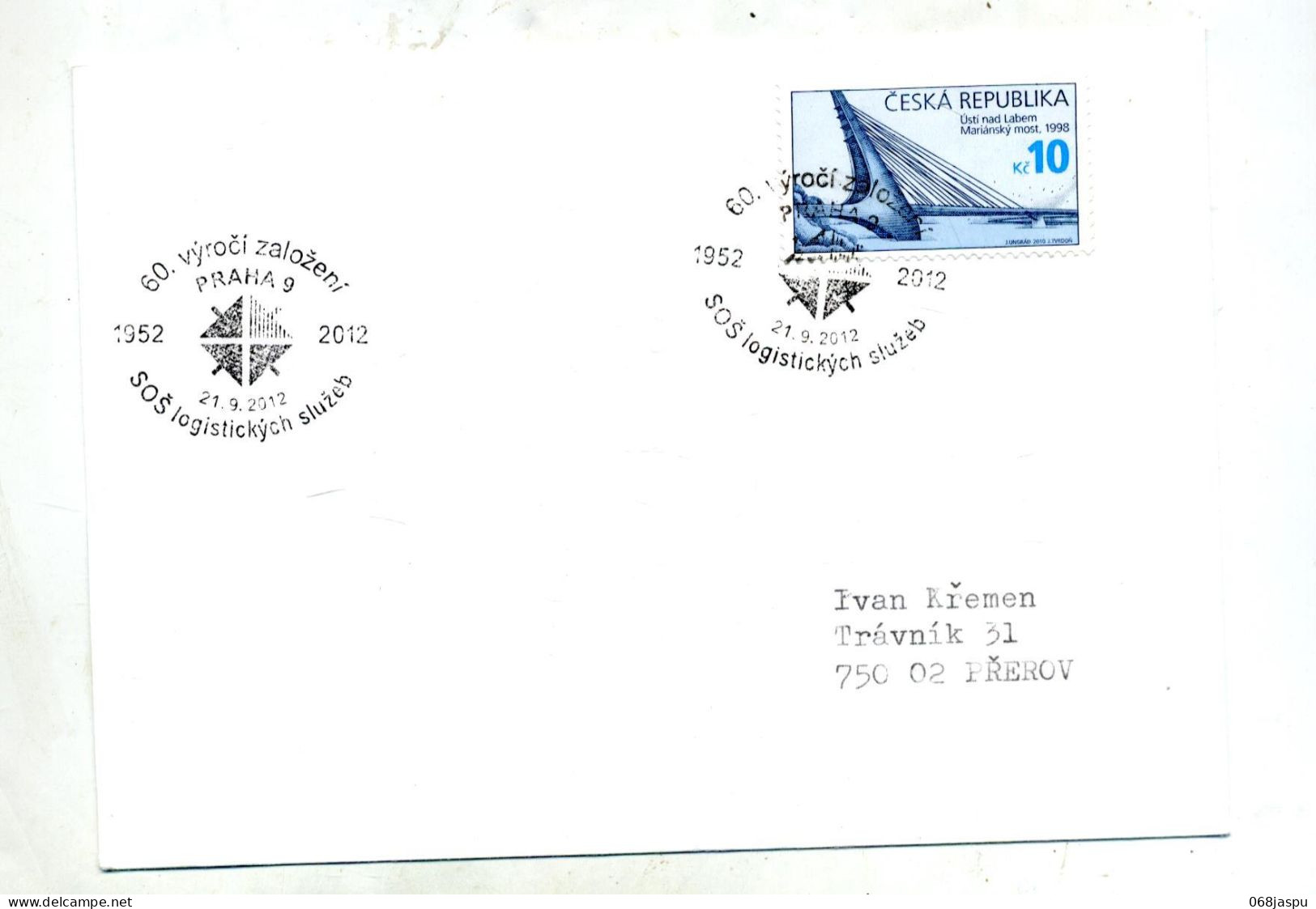 Lettre Cachet Prague  Expo ? SOS ??? - Storia Postale