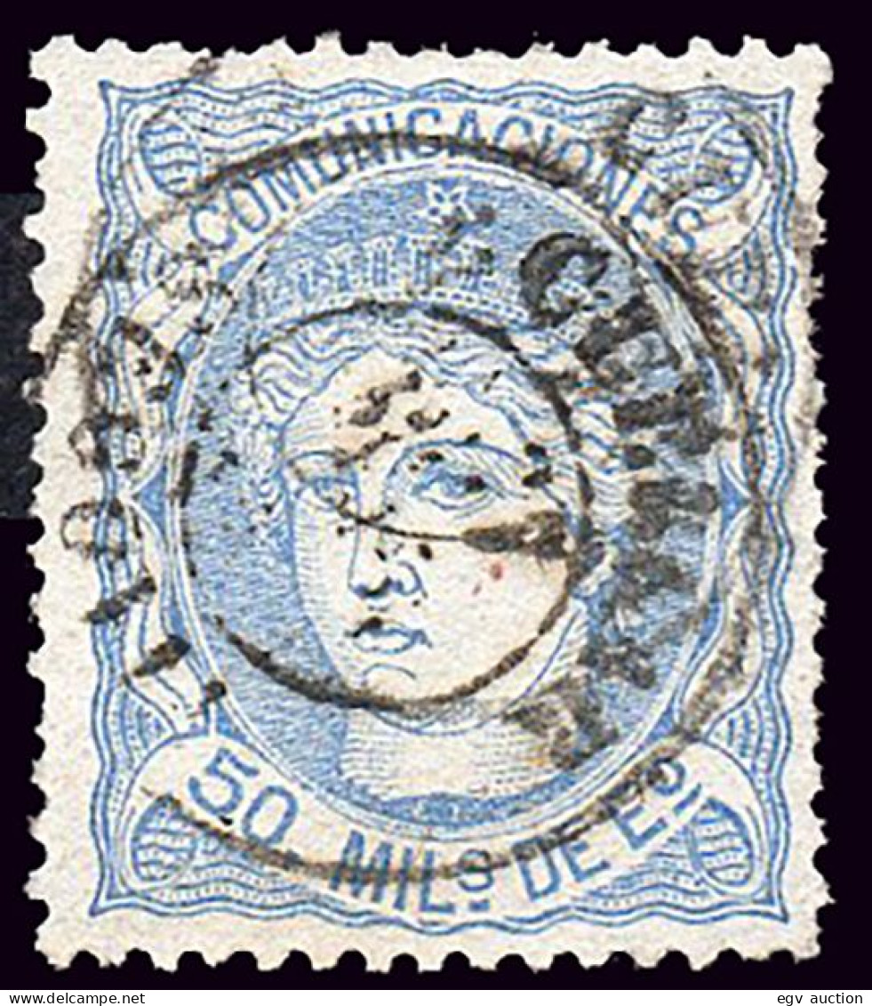 Segovia - Edi O 107 - 50 M.- Mat Fech Tp. II "Cuellar" - Used Stamps