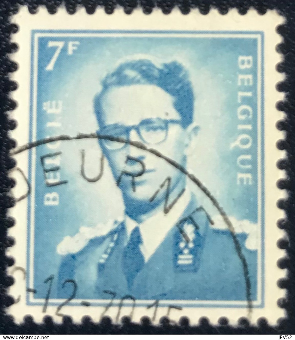 België - Belgique - C18/22 - 1967 - (°)used - Michel 1197y - Koning Boudewijn - DEURNE - 1951-..