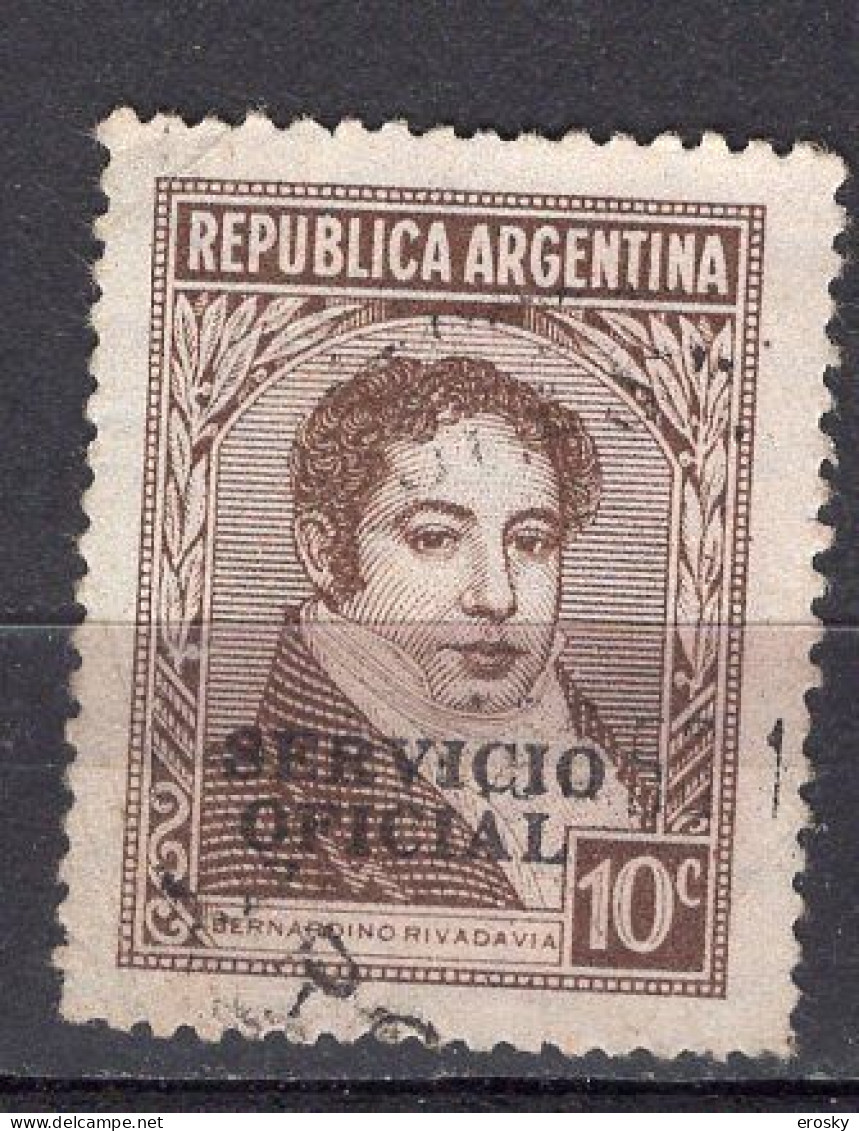 D0787 - ARGENTINA SERVICE Yv N°342 - Dienstmarken