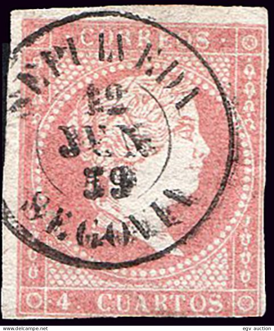 Segovia - Edi O 48 - 4 C.- Mat Fech. Tp. II "Sepúlveda" - Used Stamps
