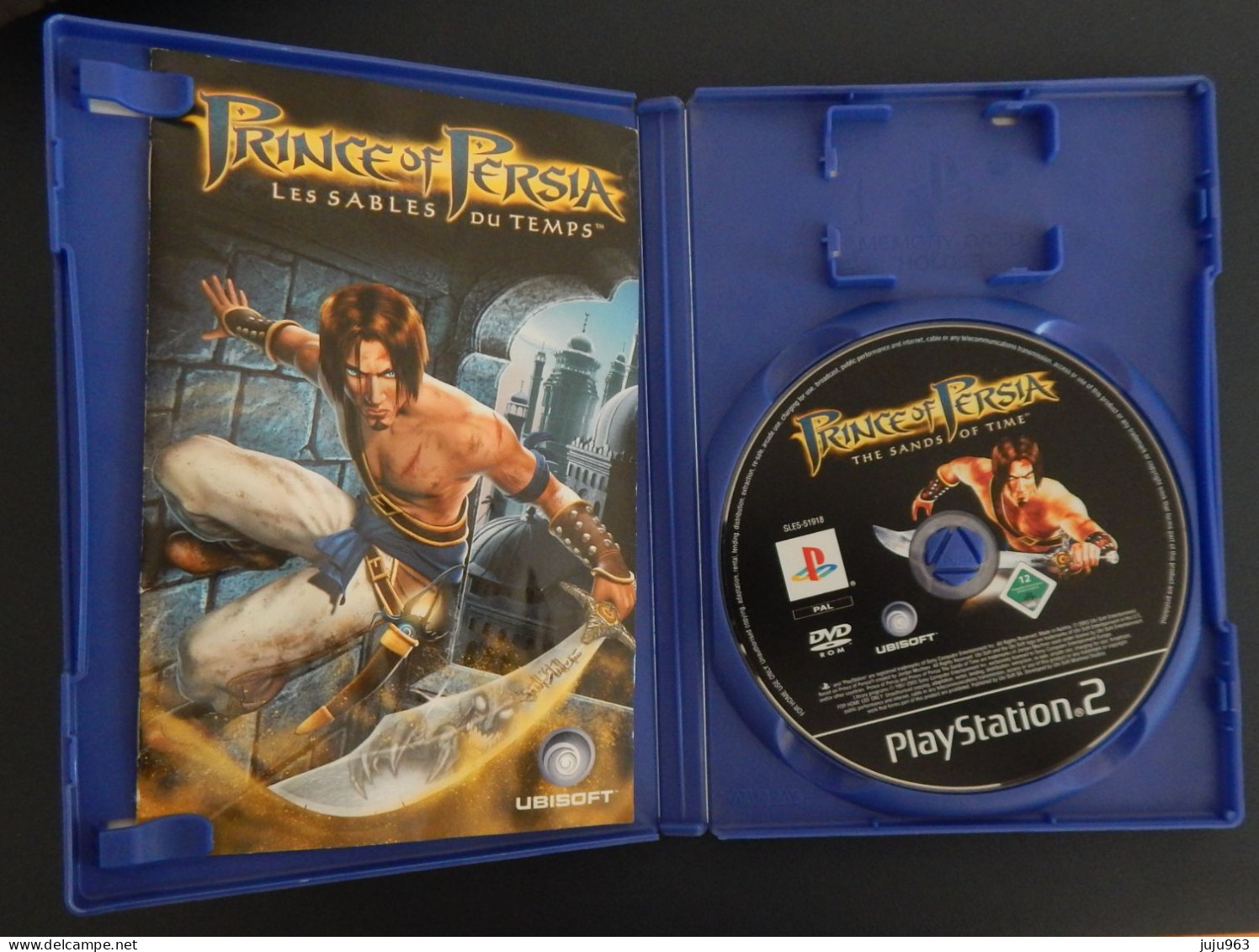 SONY PLAYSTATION 2 "PRINCE OF PERSIA LES SABLES DU TEMPS" VOIR 2 SCANS OCCASION - Playstation 2