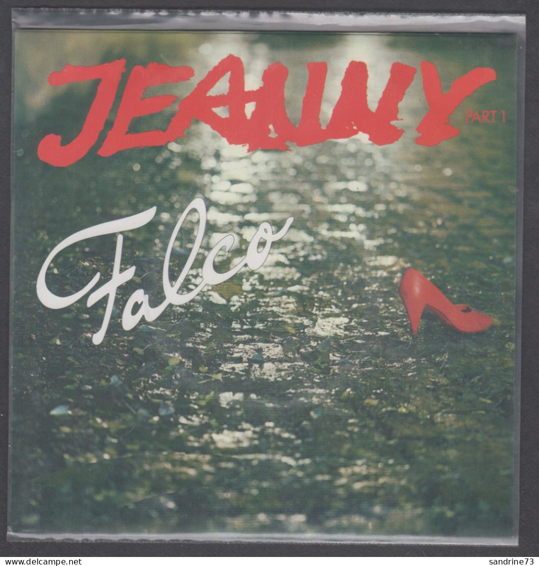 Disque Vinyle 45t - Falco - Jeanny - Dance, Techno En House