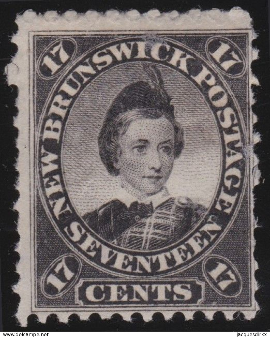 New Brunswick      .    SG  .  19  (2 Scans)      .     *      .  Mint-hinged With Gum - Unused Stamps