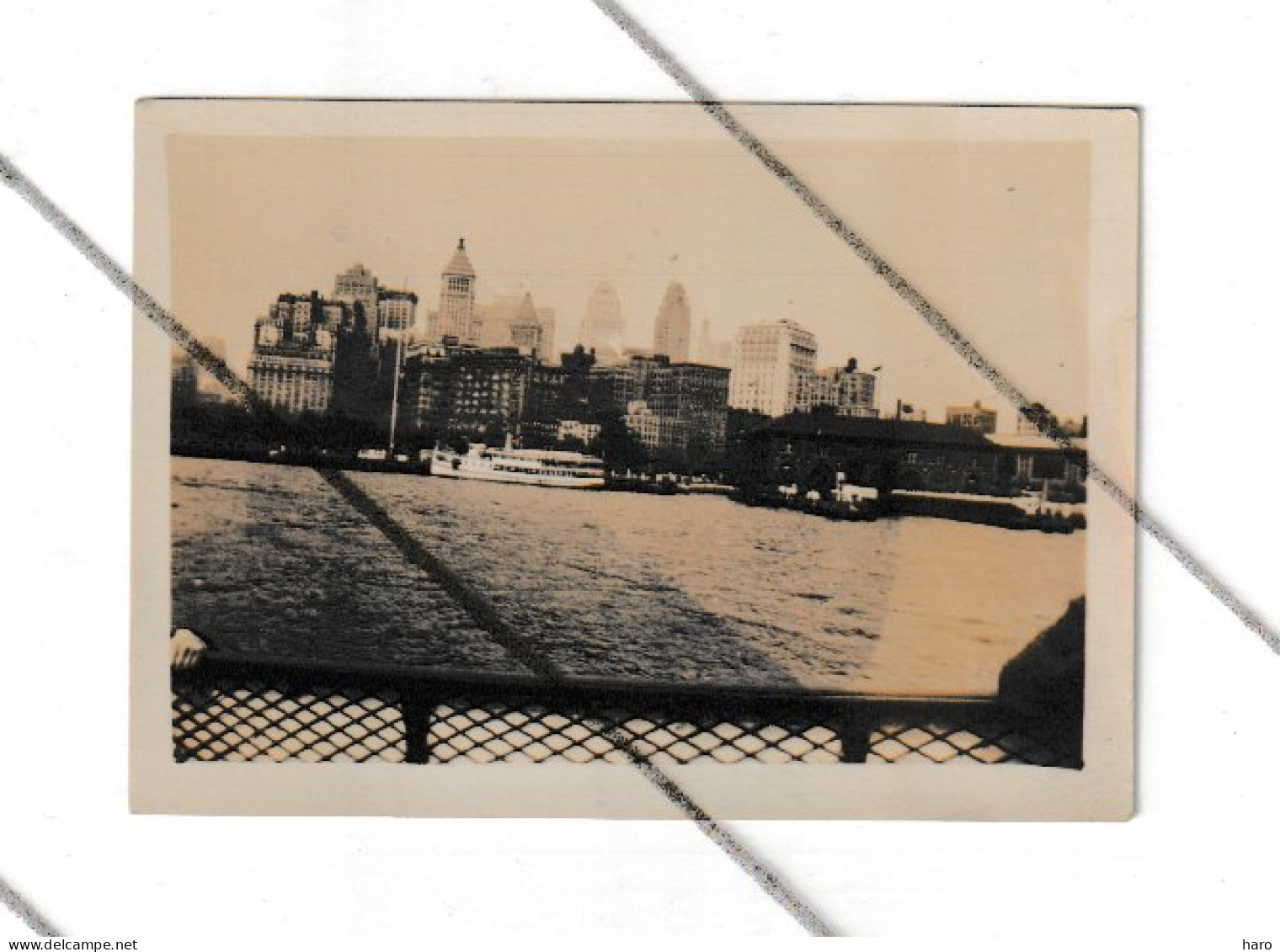 ETATS - UNIS - NEW - YORK , Port 1928 (2) Et 1929 - Lot De 3 Photos (B333) - Amerika