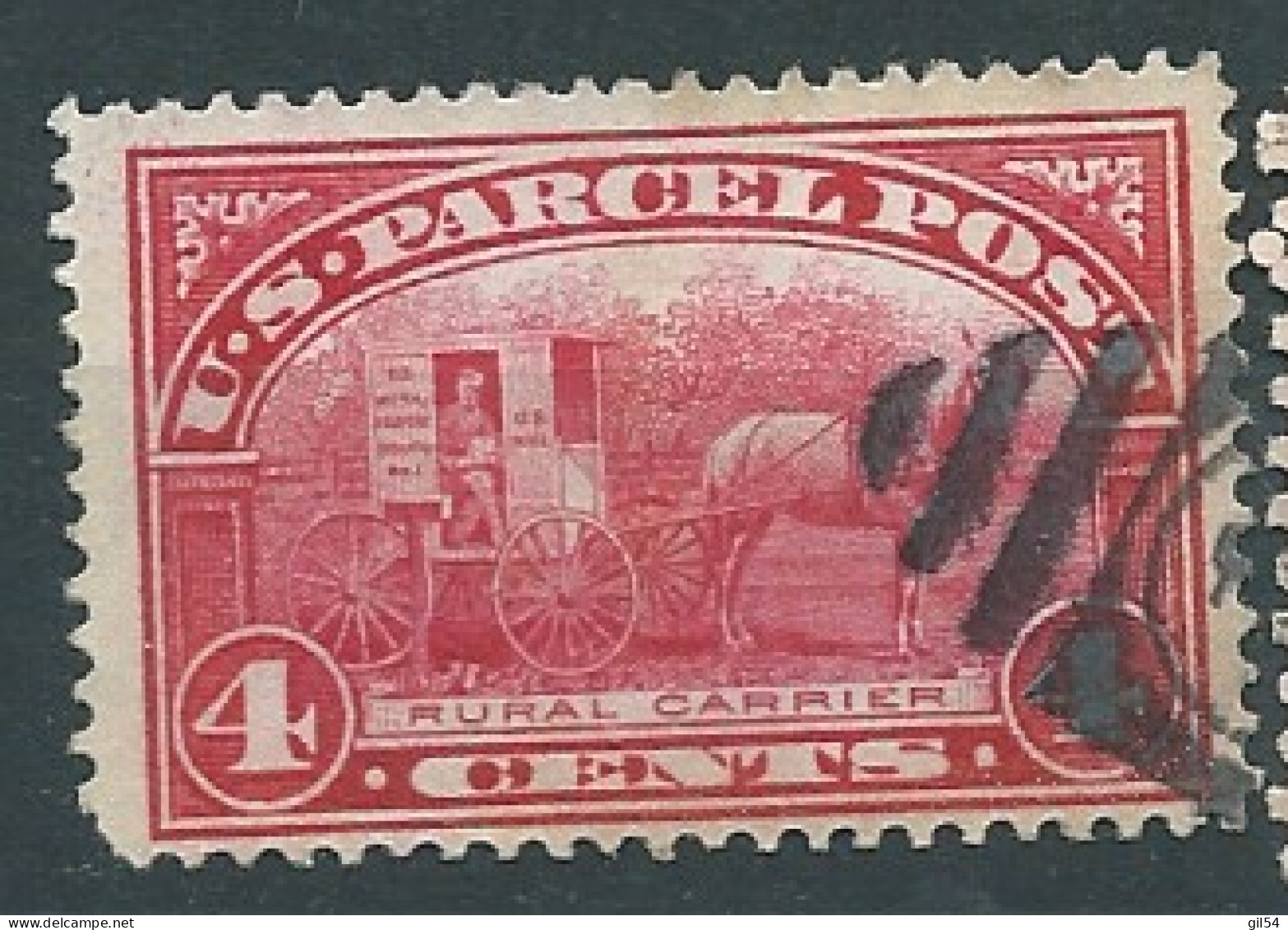 Etats Unis - Timbre Pour Colis Postaux  - Yvert N° 4  Oblitéré  - Pal 11926 - Other & Unclassified