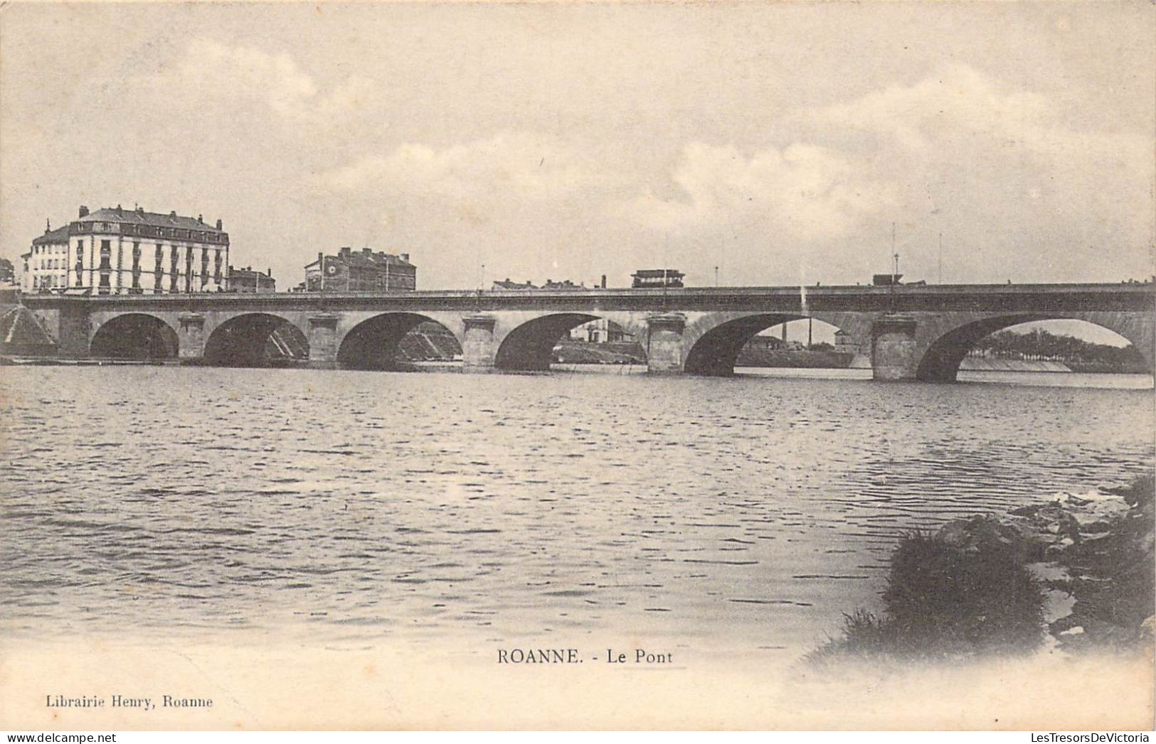 FRANCE - 42 - ROANNE - Le Pont - Carte Postale Ancienne - Roanne