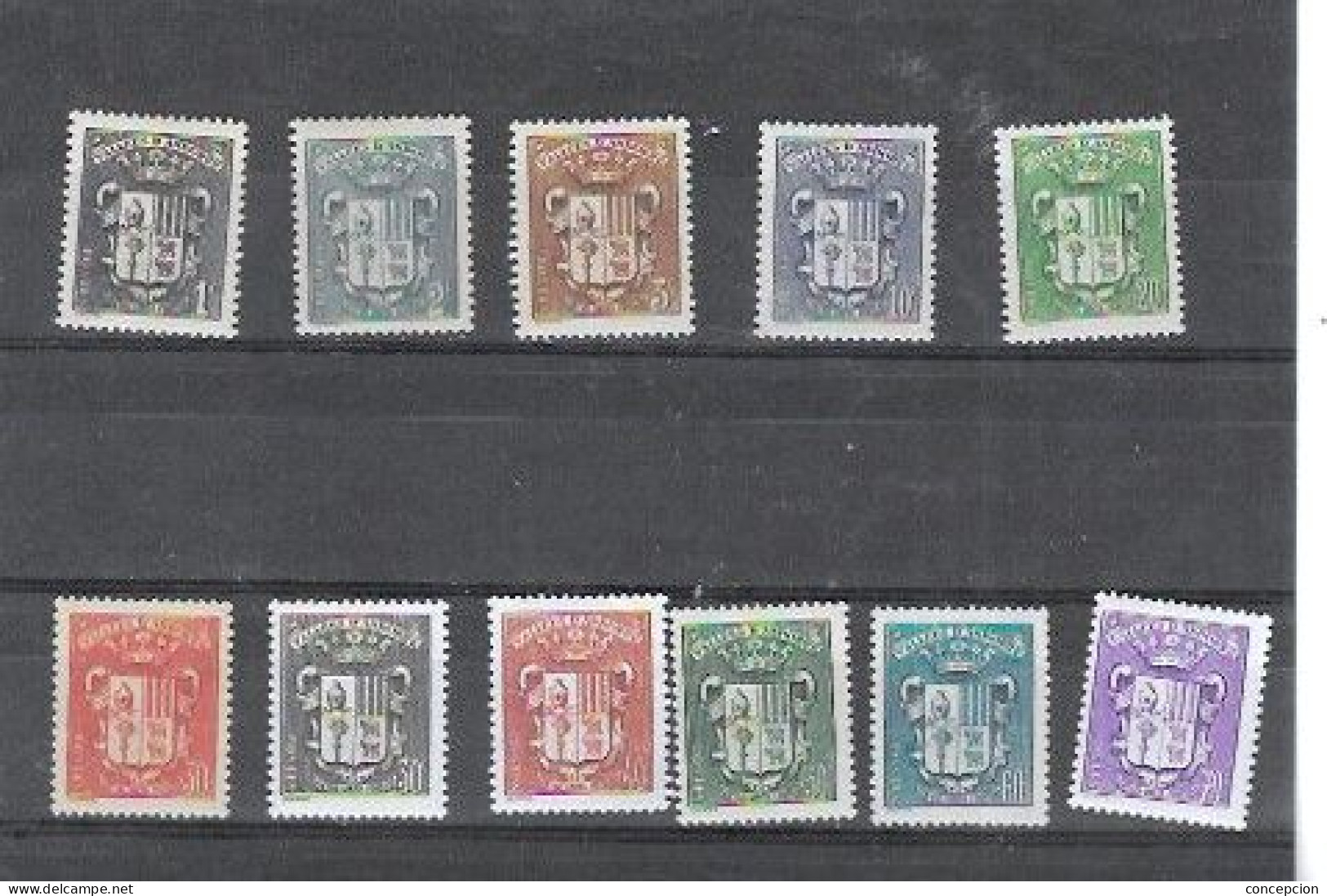 ANDORRE FRANCESA Nº 47 AL 60 INCOMPLETA - Used Stamps