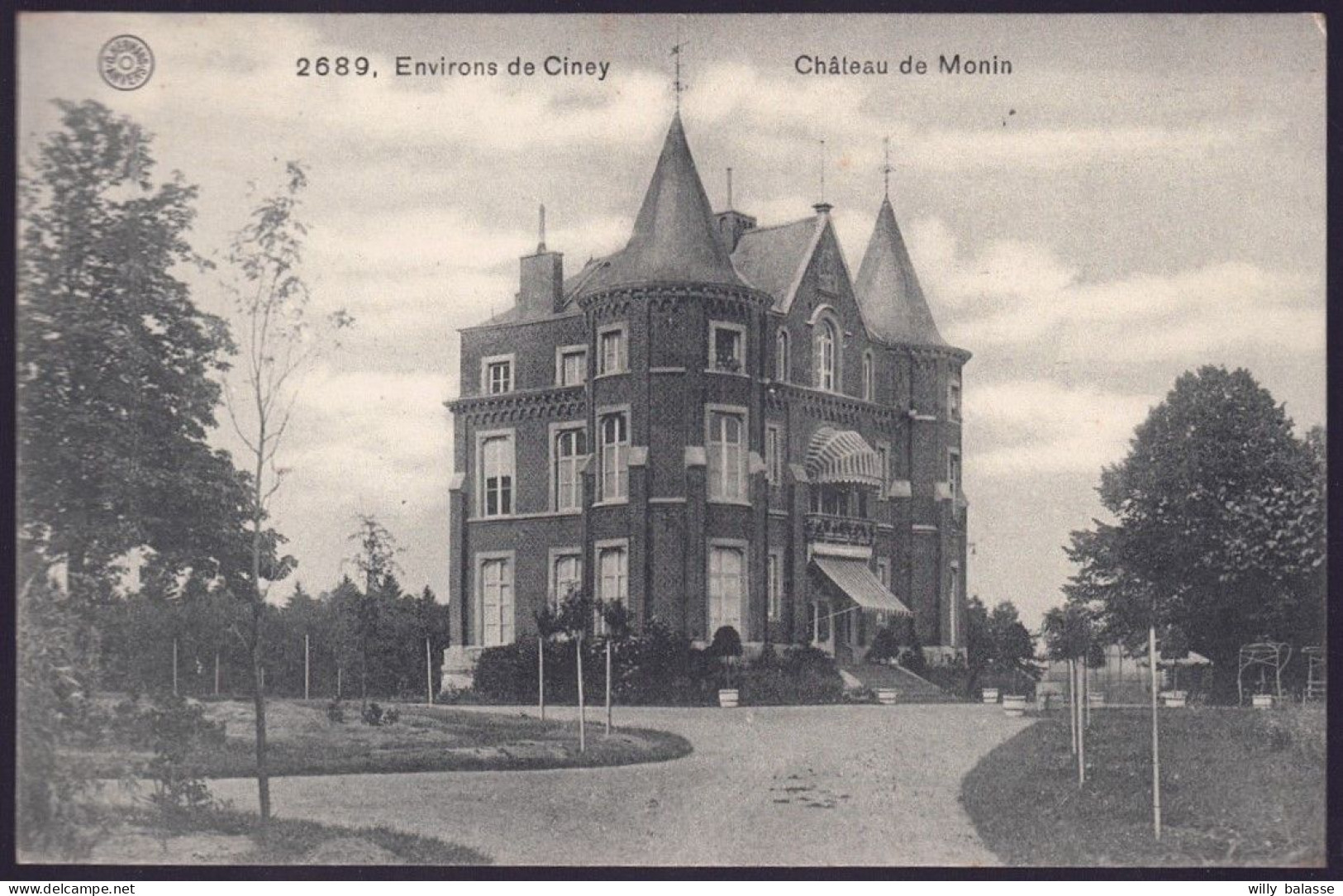 +++ CPA / TA - Environs De CINEY - Château De MONIN   // - Ciney