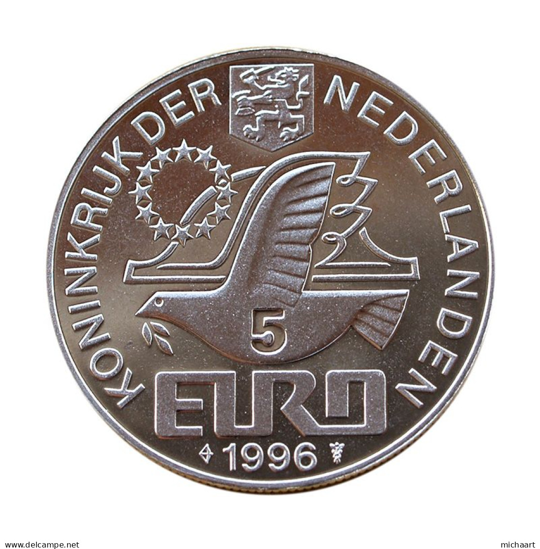 Netherlands 2 Coins Lot 5 Euro Barentsz 1996 Van Oldenbarnevelt 1997 04295 - Commerciële Munten