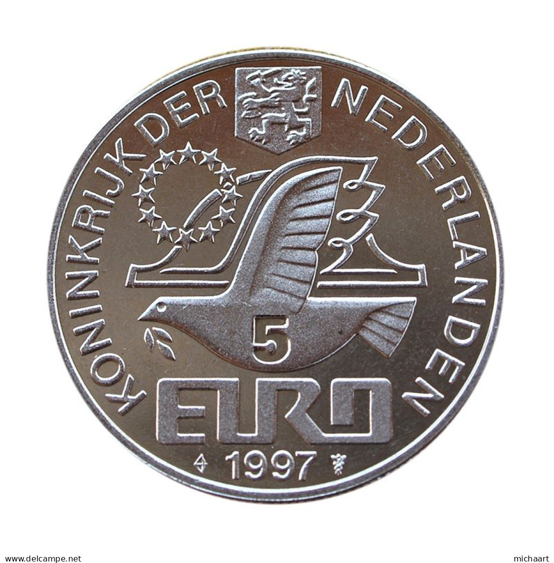 Netherlands 2 Coins Lot 5 Euro Barentsz 1996 Van Oldenbarnevelt 1997 04295 - Monnaies Commerciales