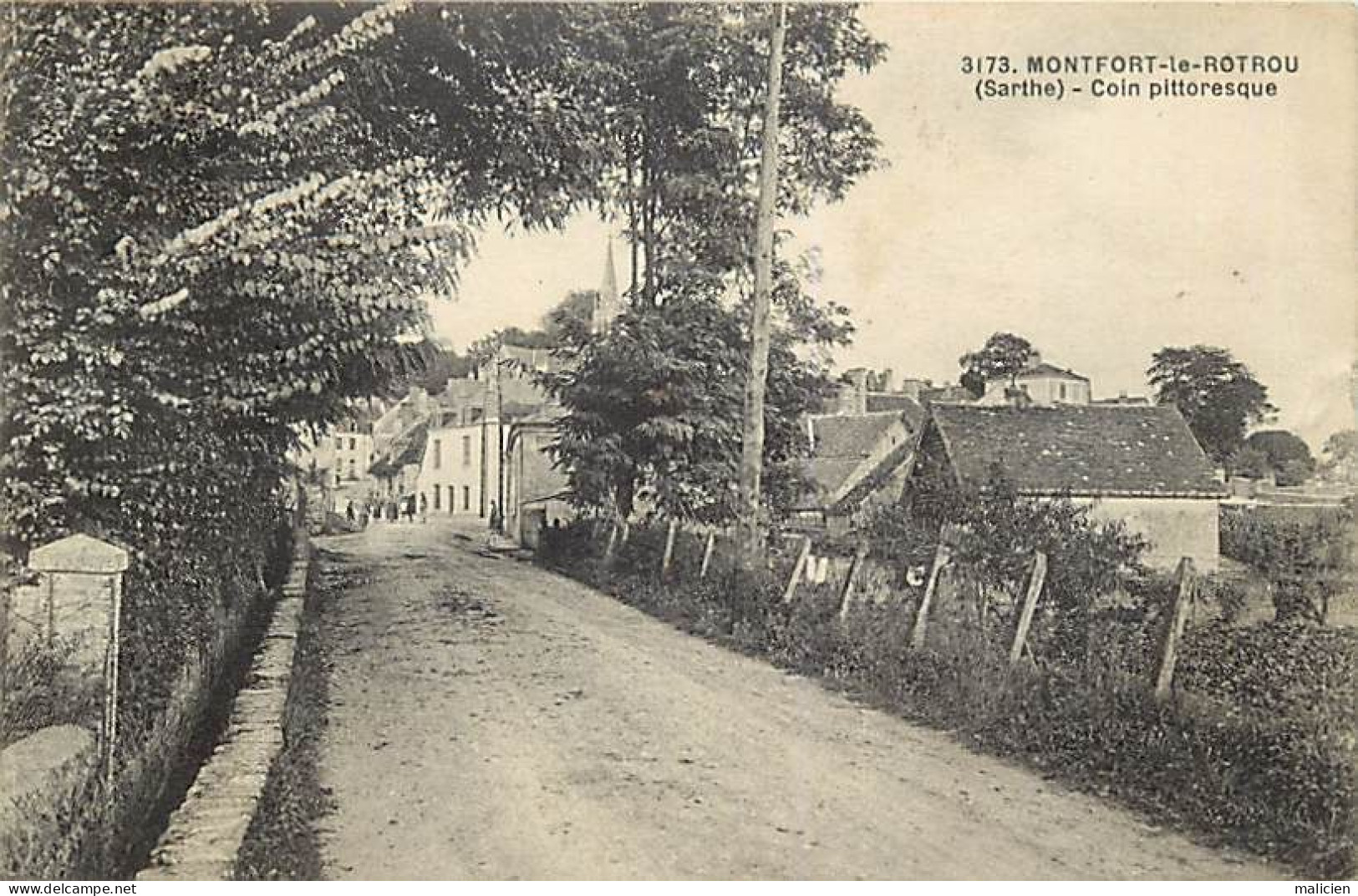 - Sarthe - Ref-905- Montfort Le Rotrou- Montfort Le Gesnois - Coin Pittoresque - - Montfort Le Gesnois