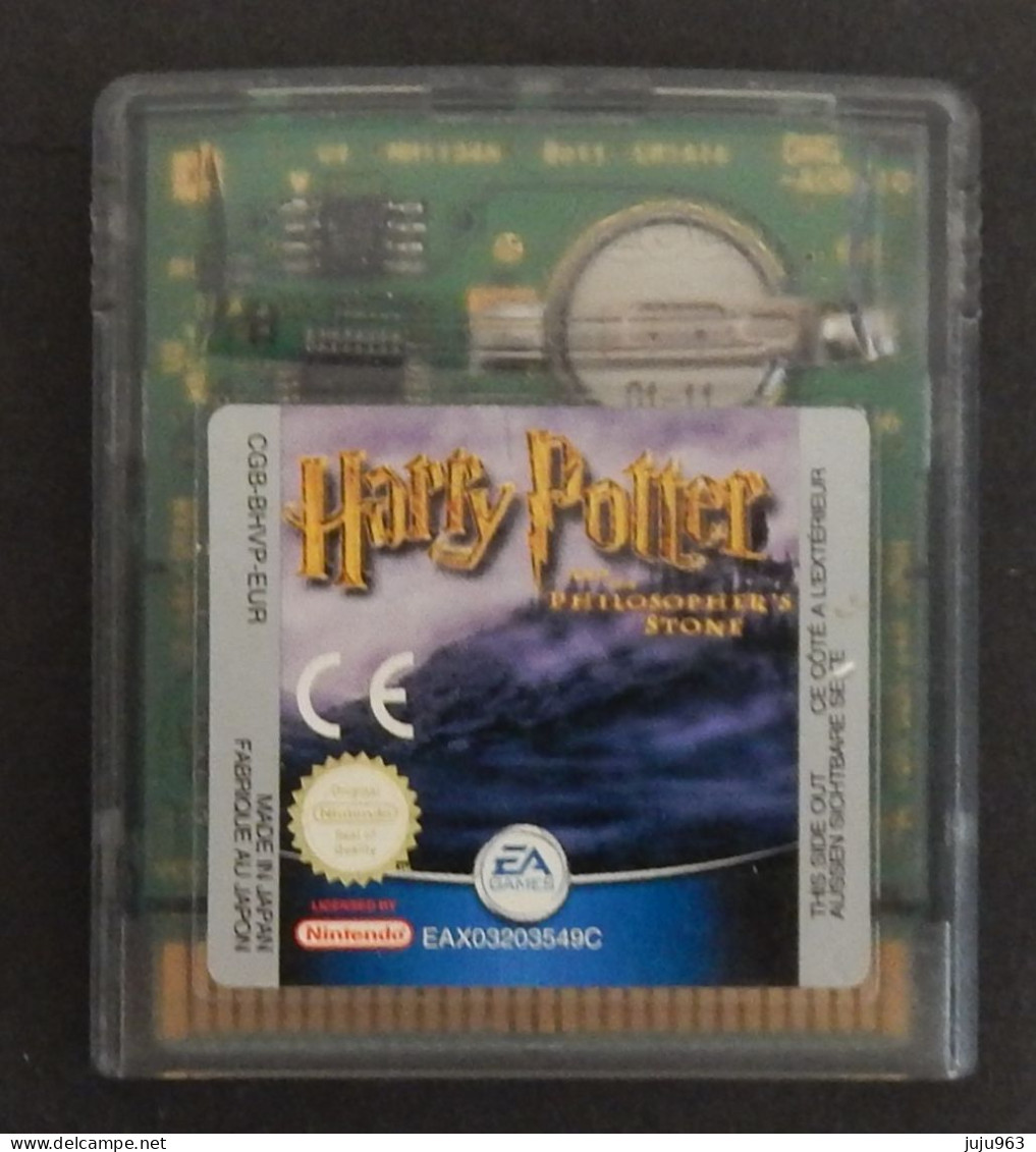 NITENDO GAME BOY COLOR "HARRY POTTER PHILOSOPHER' S STONE" SANS NOTICE OCCASION - Game Boy Color