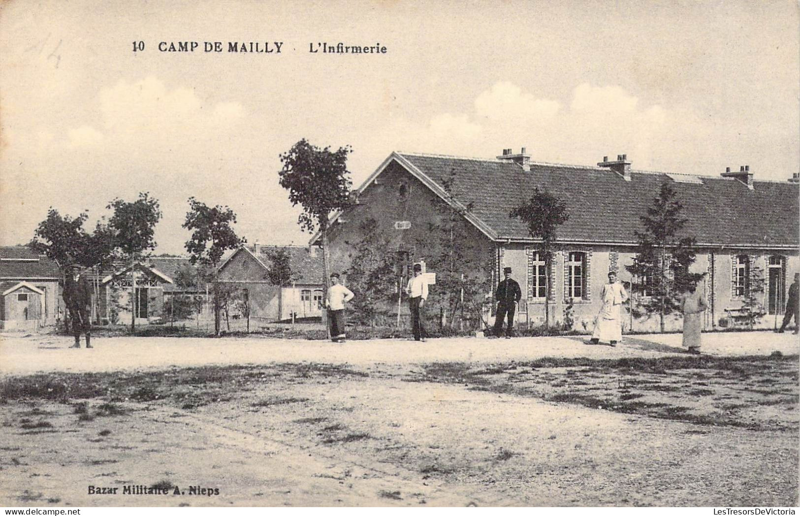 FRANCE - 10 - CAMP DE MAILLY - MILITARIA - L'Infirmerie - Carte Postale Ancienne - Mailly-le-Camp