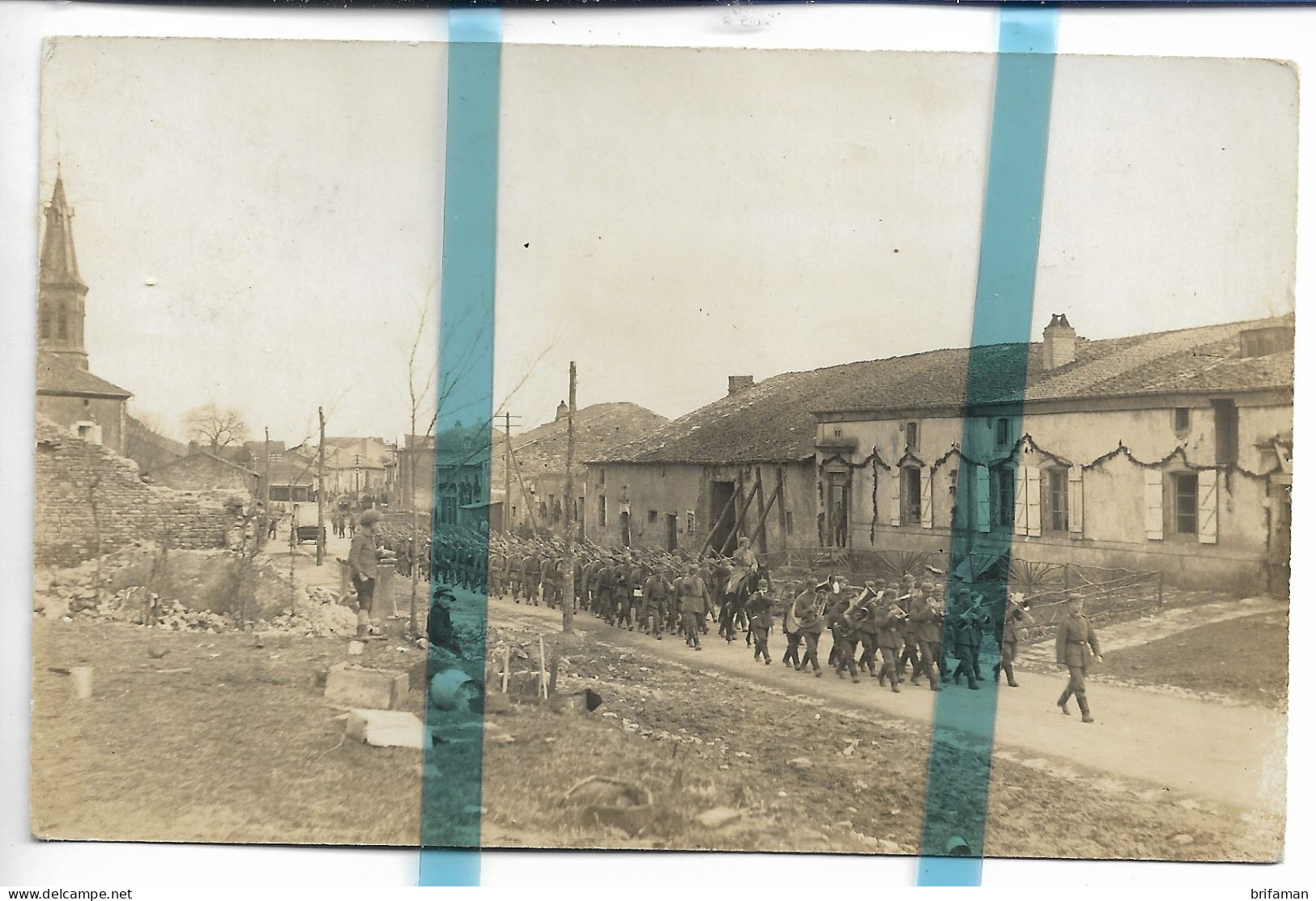 54 MEURTHE ET MOSELLE FLEVILLE LIXIERES Canton De JARNIZY CARTE PHOTO ALLEMANDE MILITARIA 1914/1918 WW1 WK1 - Chambley Bussieres