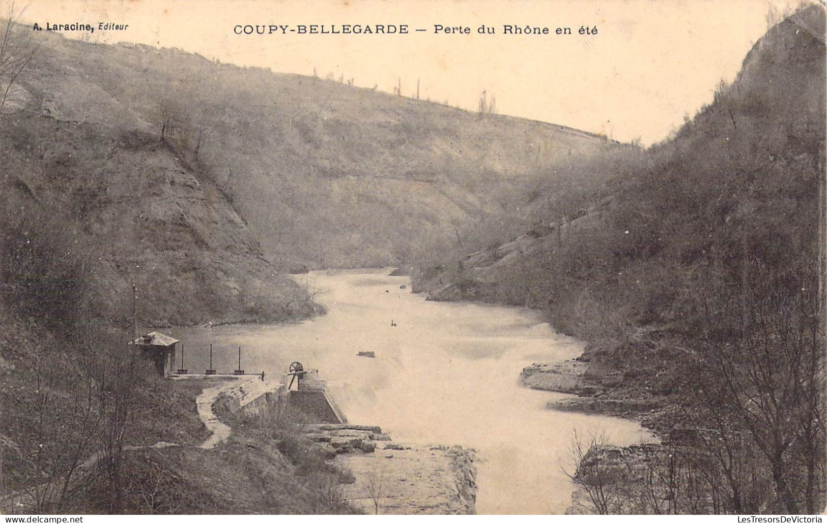 FRANCE - 01 - COUPY BELLEGARDE - Perte Du Rhône En été - Editeur A Laracine - Carte Postale Ancienne - Bellegarde-sur-Valserine