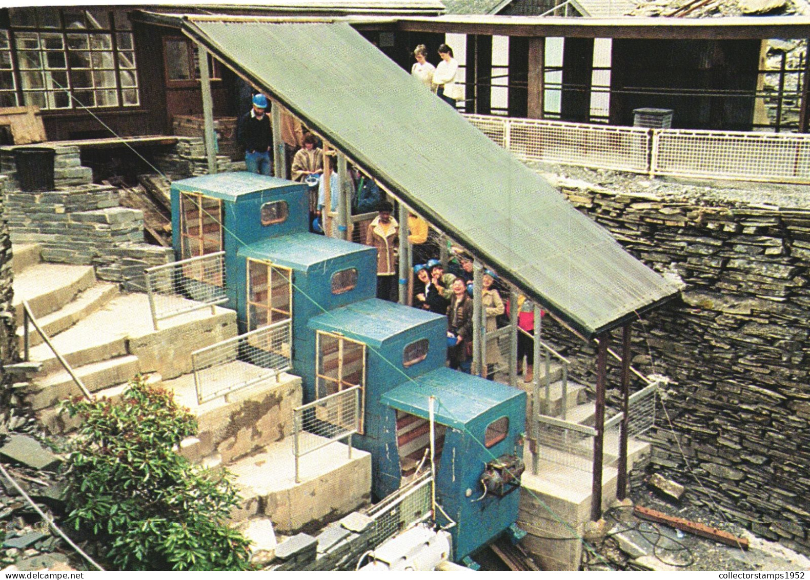 WALES, CEUDWLL LLECHWEDD SLATE CAVERNS, THE DEEP MINE, UNITED KINGDOM - Gwynedd