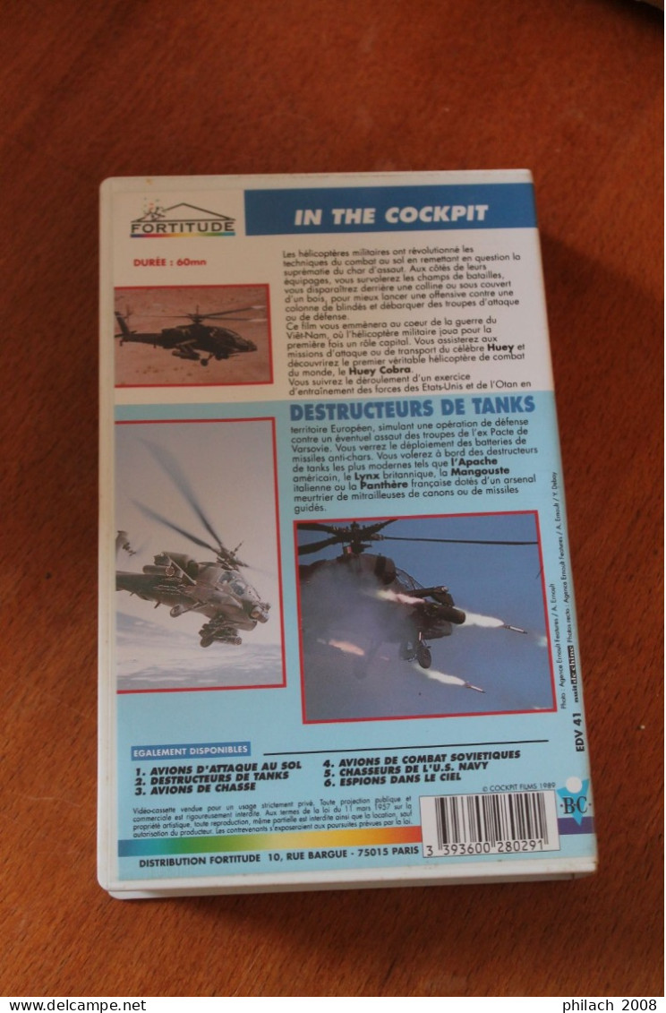 Cassette VHS Destructeurs De Tanks - Aviation