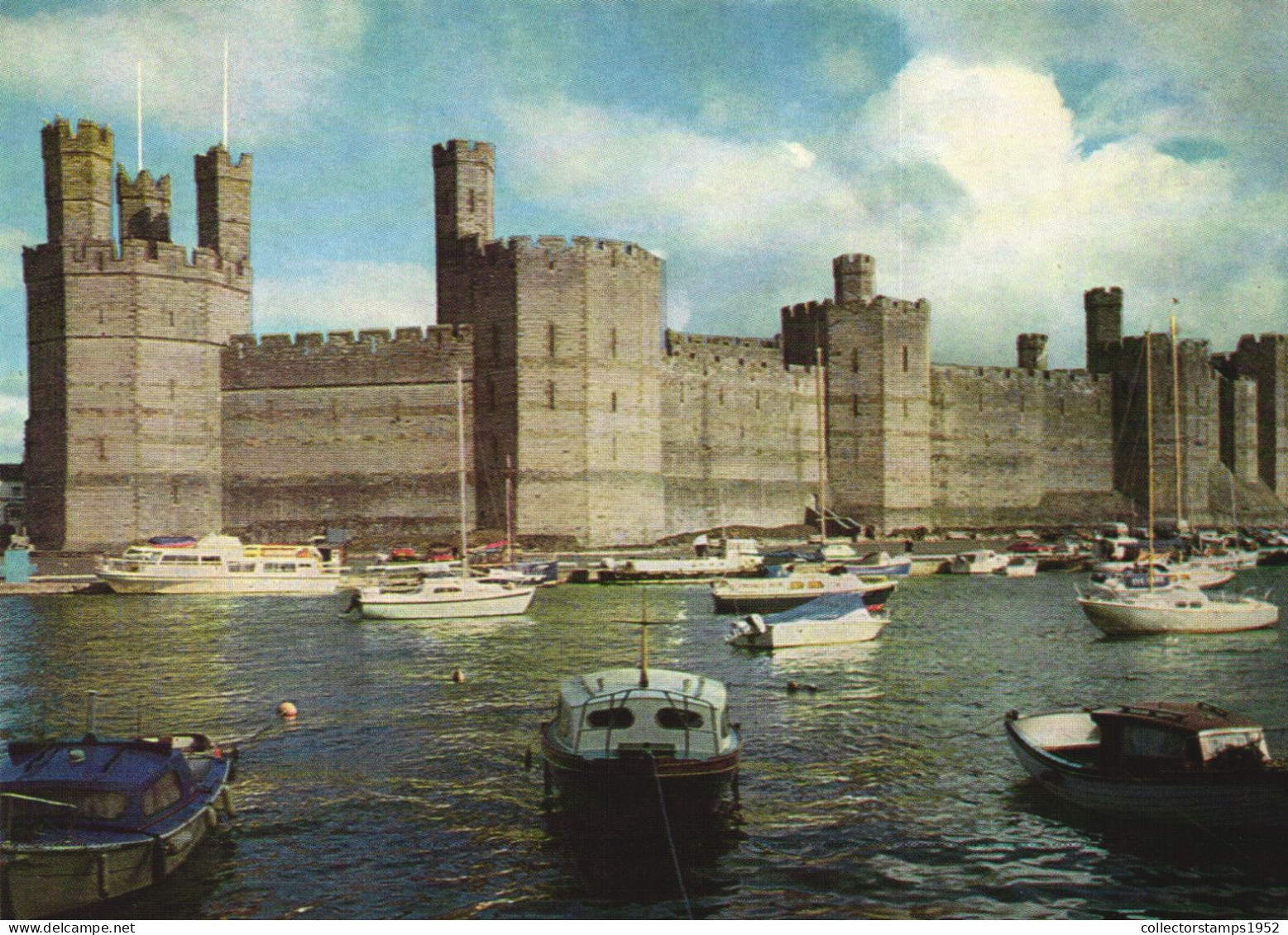 WALES, GWYNEDD, CASTLE CAERNARFON, SLATE QUAY, UNITED KINGDOM - Gwynedd