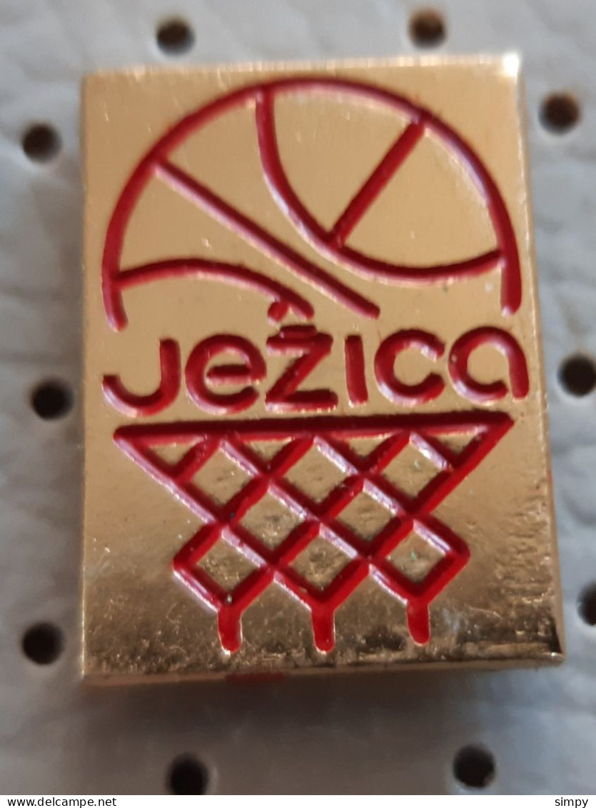 Basketball Club KK Jezica Ljubljana SLovenia Pin - Basketbal