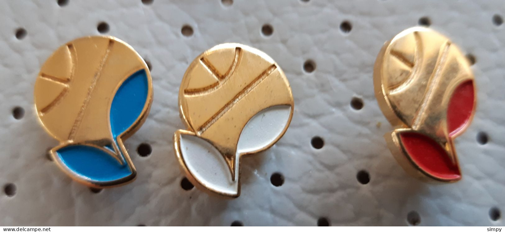 Junior European Basketball Championship Celje 1980 Slovenia Ex Yugoslavia Pins - Baseball