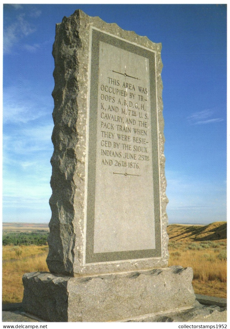 MONTANA, LITTLE BIGHORN BATTLEFIELD, NATIONAL MONUMENT, UNITED STATES - Andere & Zonder Classificatie