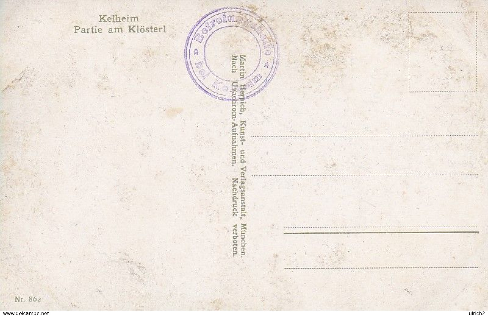 AK Kelheim - Partie Am Klösterl - Ca. 1920 (65212) - Kelheim