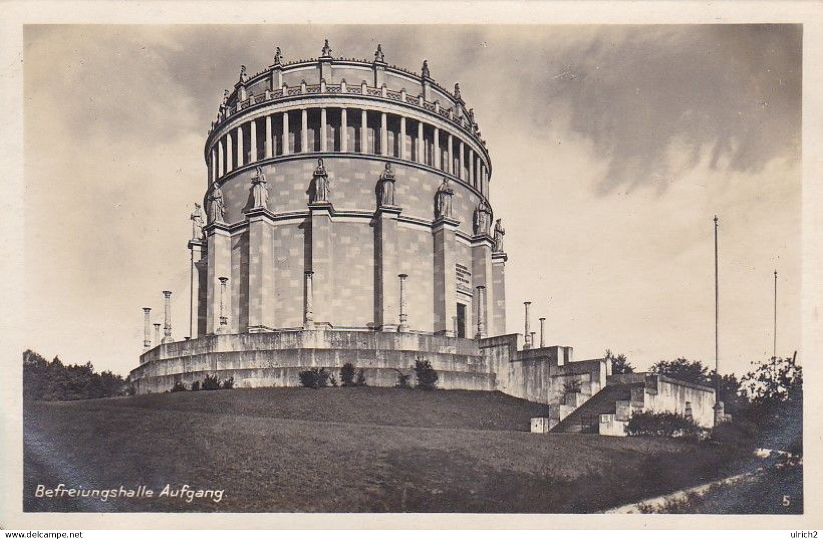 AK Kelheim - Befreiungshalle Aufgang - Ca. 1930 (65213) - Kelheim